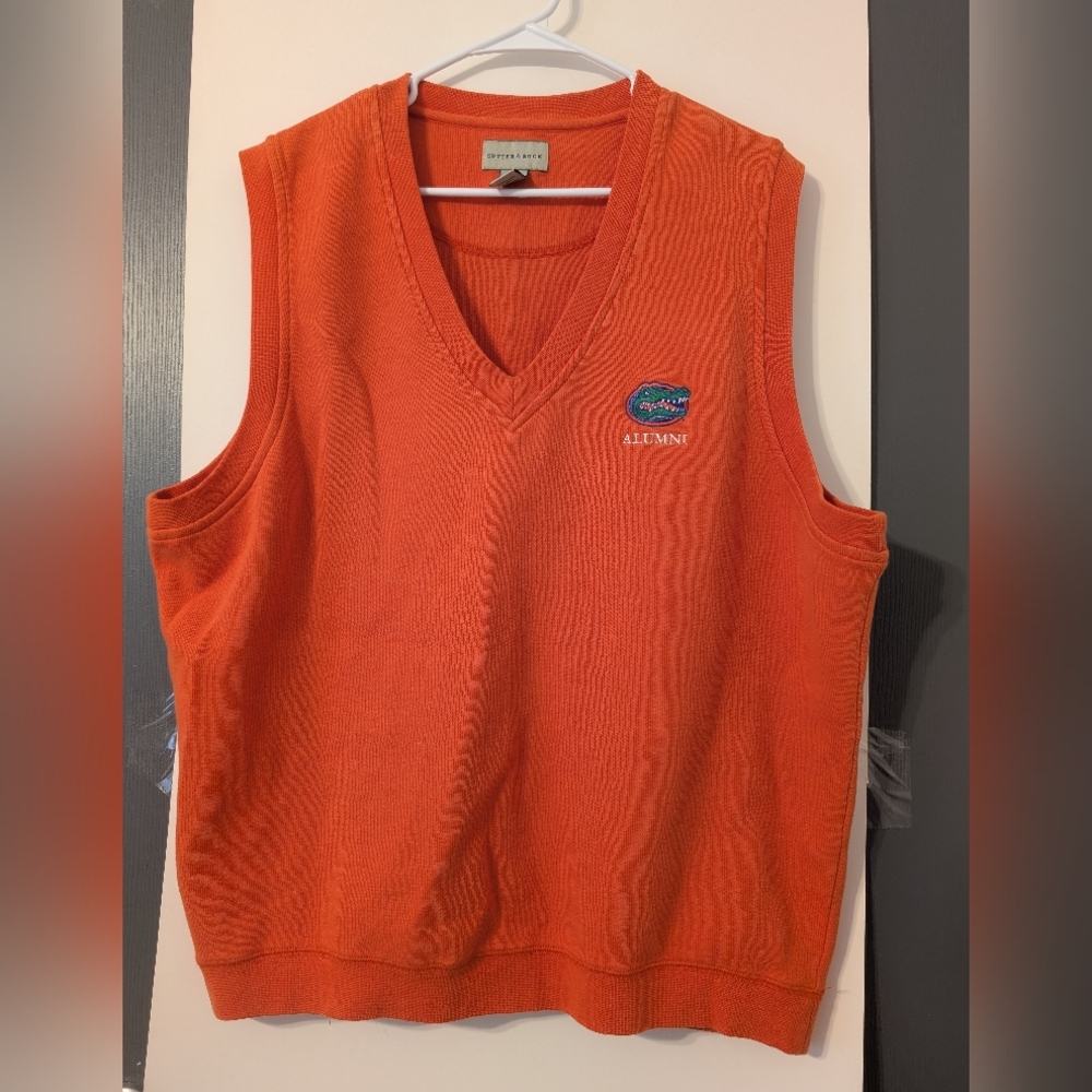 Florida Gators Men's V-Neck Embroidered Sweater Vest Size XL
